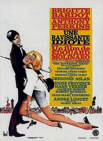 Очаровательная идиотка / Une ravissante idiote (1964) DVDRip