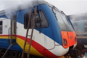 На могилевском вокзале случился пожар в пассажирском поезде