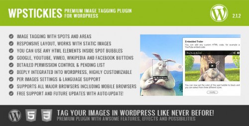 [GET] wpStickies v2.1.1 - The Premium Image Tagging Plugin product
