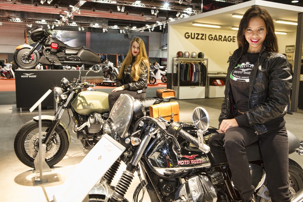 Кастомы Moto Guzzi на мотошоу Motor Bike Expo 2015