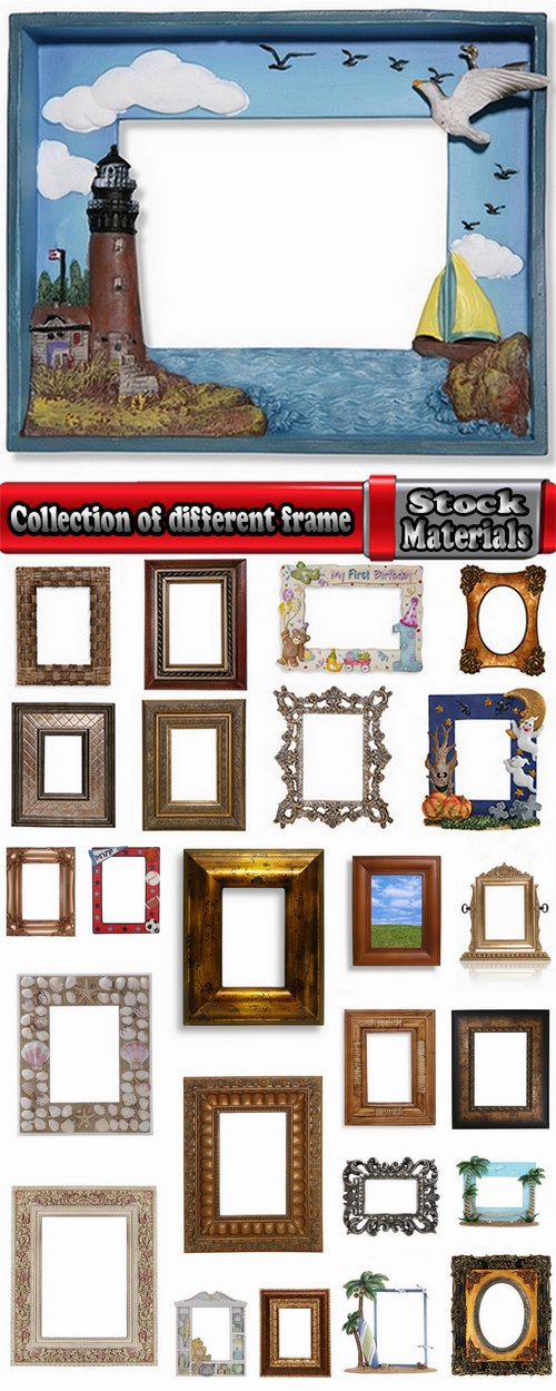 Collection of different frame 25 HQ Jpeg