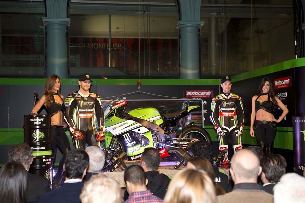 Презентация команды Kawasaki Racing 2015