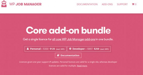 [GET] WP Job Manager - Core Add-on Bundle  