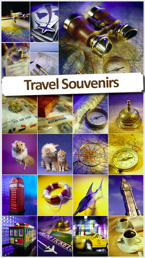 Travel Souvenirs - Растровый клипарт