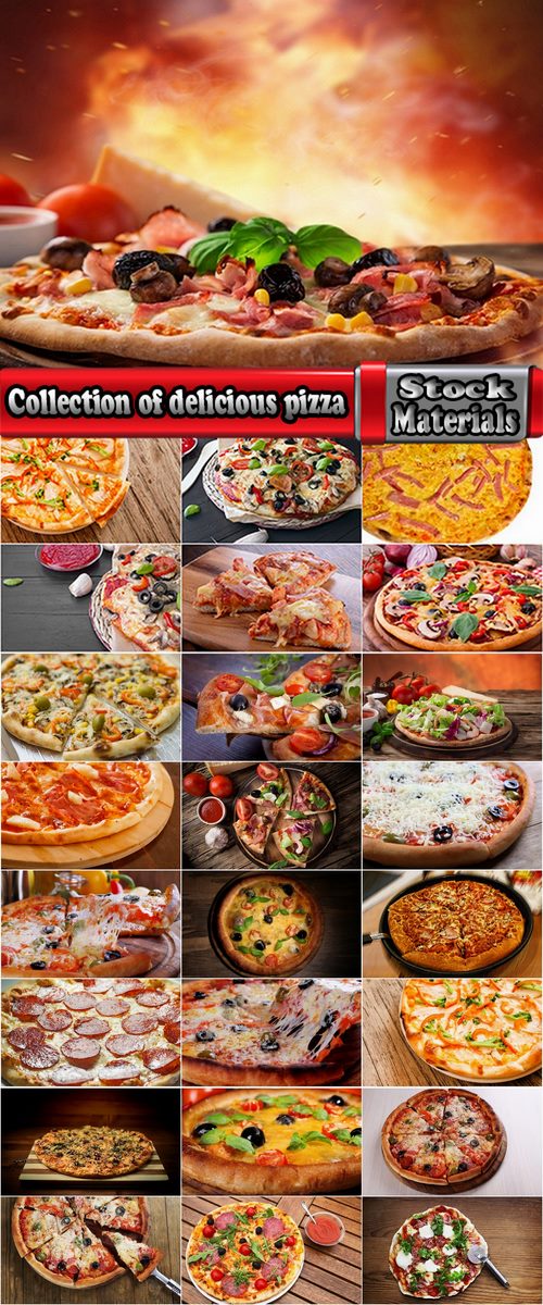 Collection of delicious pizza 25 HQ Jpeg