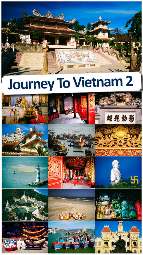 Туризм во Вьетнаме часть 2 - Красивый клипарт