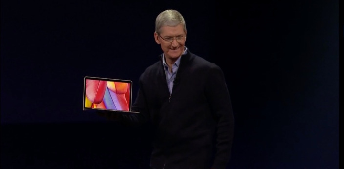 Новый 12-дюймовый MacBook Retina