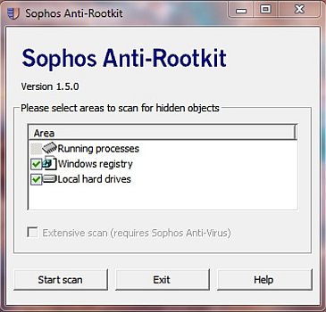 Sophos Anti-Rootkit 1.5.20 Portable