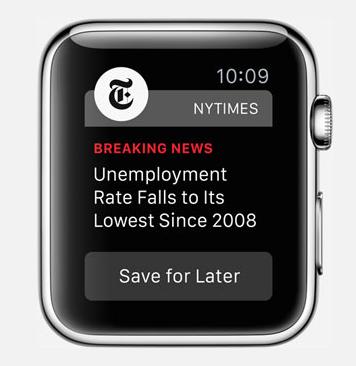 Компания Apple анонсировала первую партию приложений, поддерживающих Apple Watch