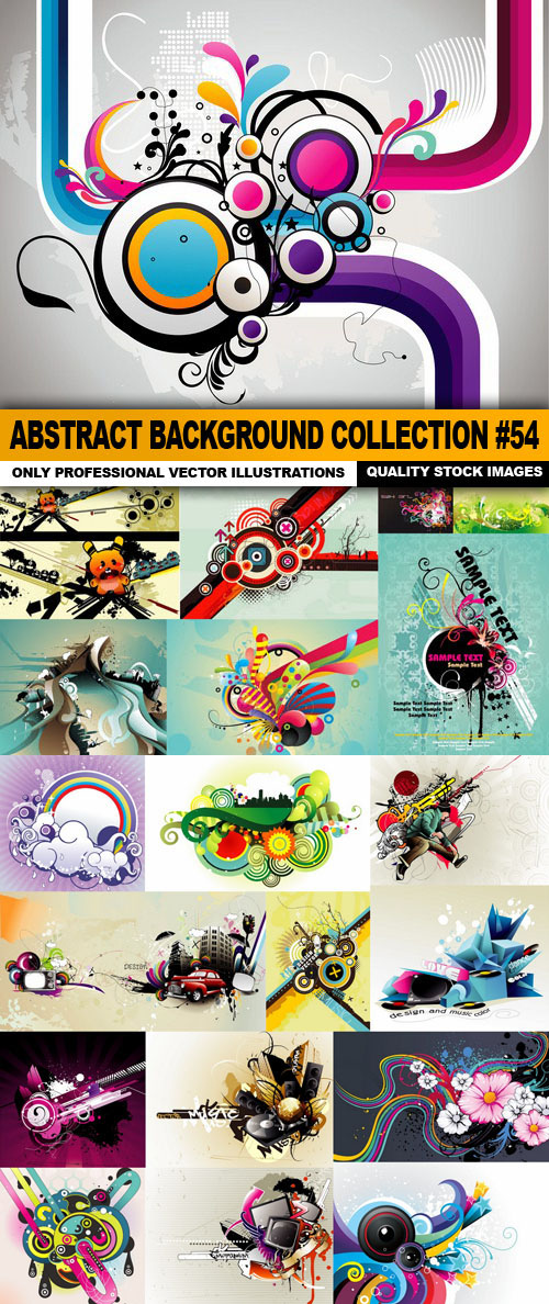 Abstract Background Collection set 54