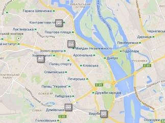 В Киеве заработал онлайн-график движения маршруток