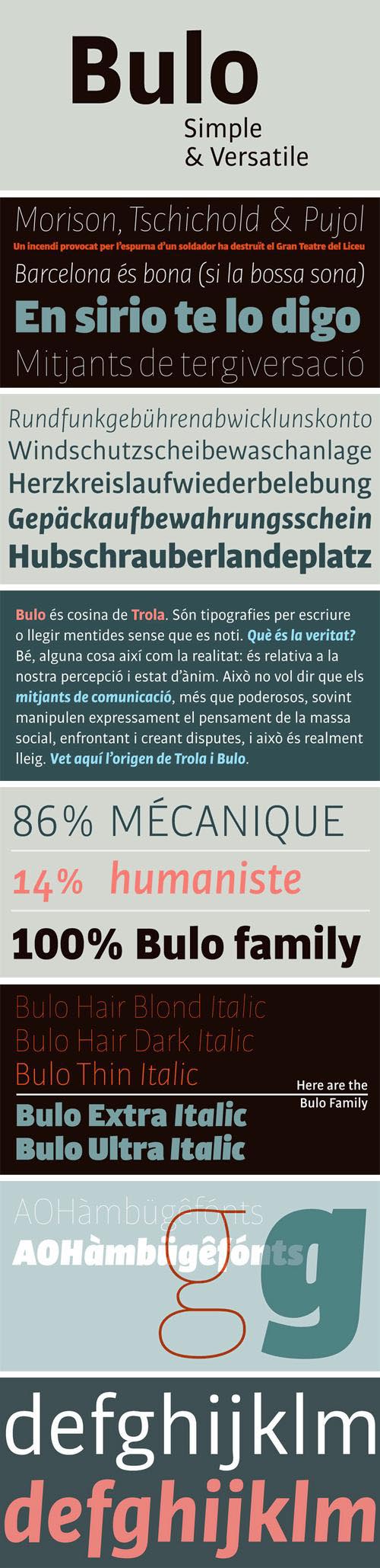 Bulo Font Family
