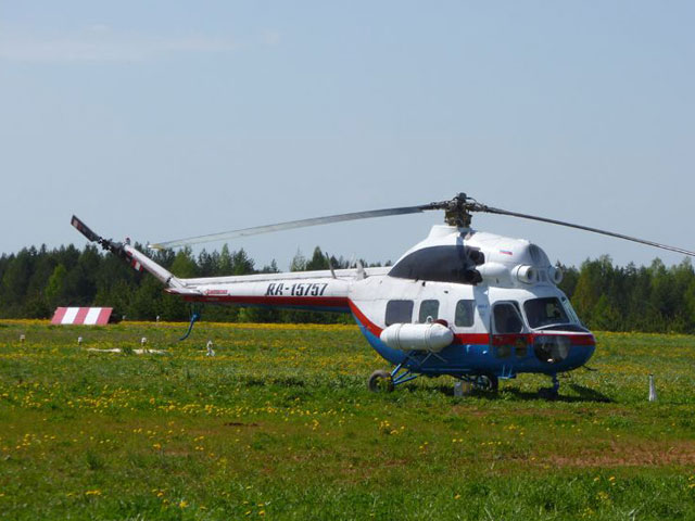 У приземлившегося в Кировской области Ми-2 подломилось шасси