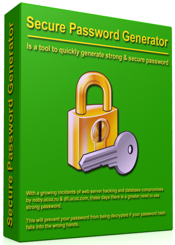 Secure Password Generator 3.0 Portable