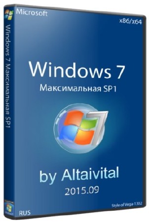 Windows 7 Максимальная SP1 USB by Altaivital 2015.09  (x86/x64/RUS)
