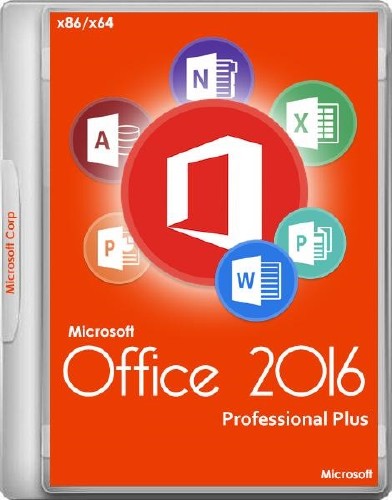 Microsoft Office 2016 Professional Plus RTM 16.0.4266.1003 (x86/x64/RUS)