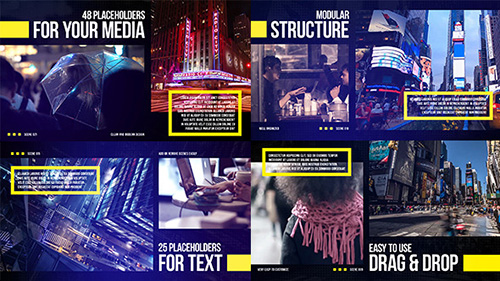 Big City Slides - Project for After Effects (Videohive)