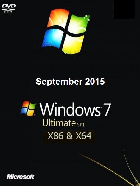 Windows 7 Ultimate Sp1 (x86-x64) En-US OEM ESD September 2015