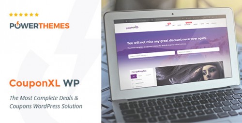 [nulled] CouponXL v3.0 - Coupons, Deals & Discounts WP Theme product graphic