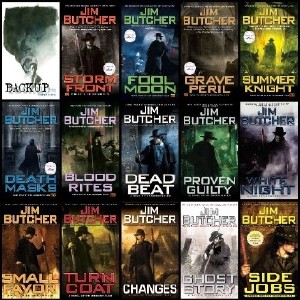 Jim  Butcher  -  The Dresden Files.16 books and Several Short Stories  ( ...