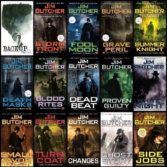 Butcher  Jim  -  The Dresden Files.16 books and Several Short Stories  ()