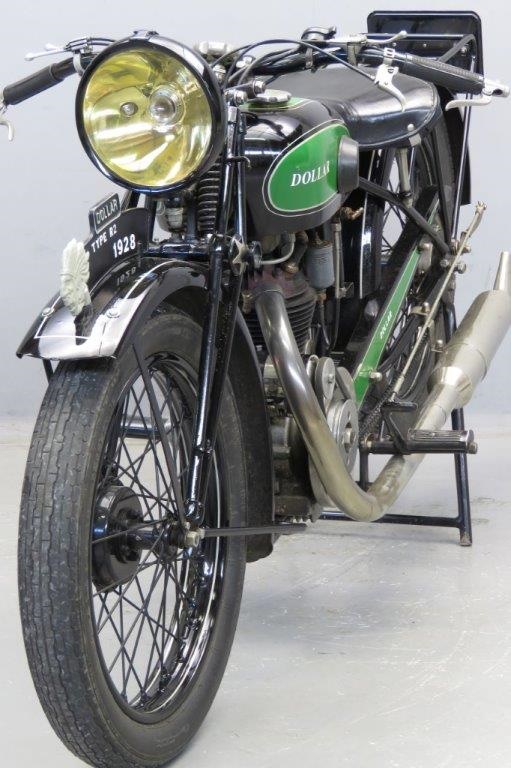 Старинный мотоцикл Dollar R2 1929