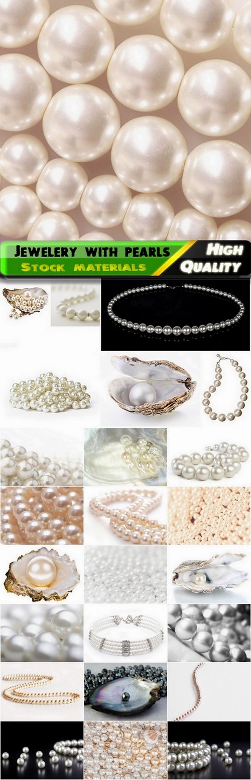Jewellery and jewelery pearls - 25 HQ Jpg