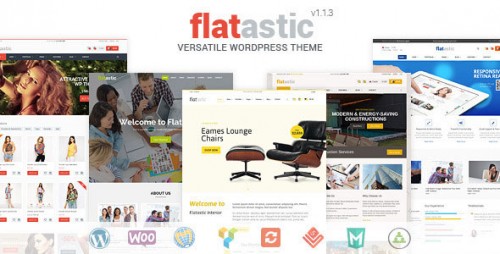 Flatastic v1.2.7 - Themeforest Versatile WordPress Theme  