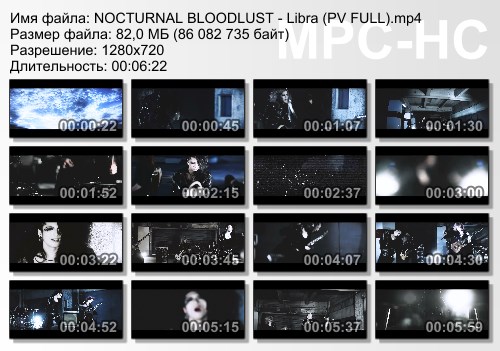 Nocturnal Bloodlust - Клипография