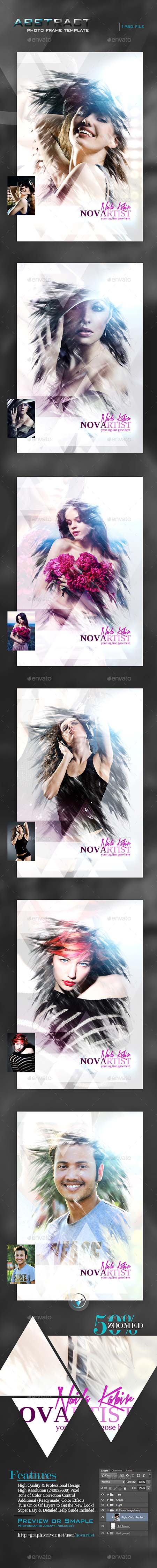 GraphicRiver - Abstract Photo Frame Template 13316594