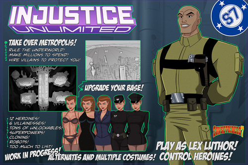 Injustice Unlimited by SunsetRiders7 [1.05] (SunsetRiders7) [uncen] [2015, ADV, Big tits, Striptease, Prostitution] [eng]