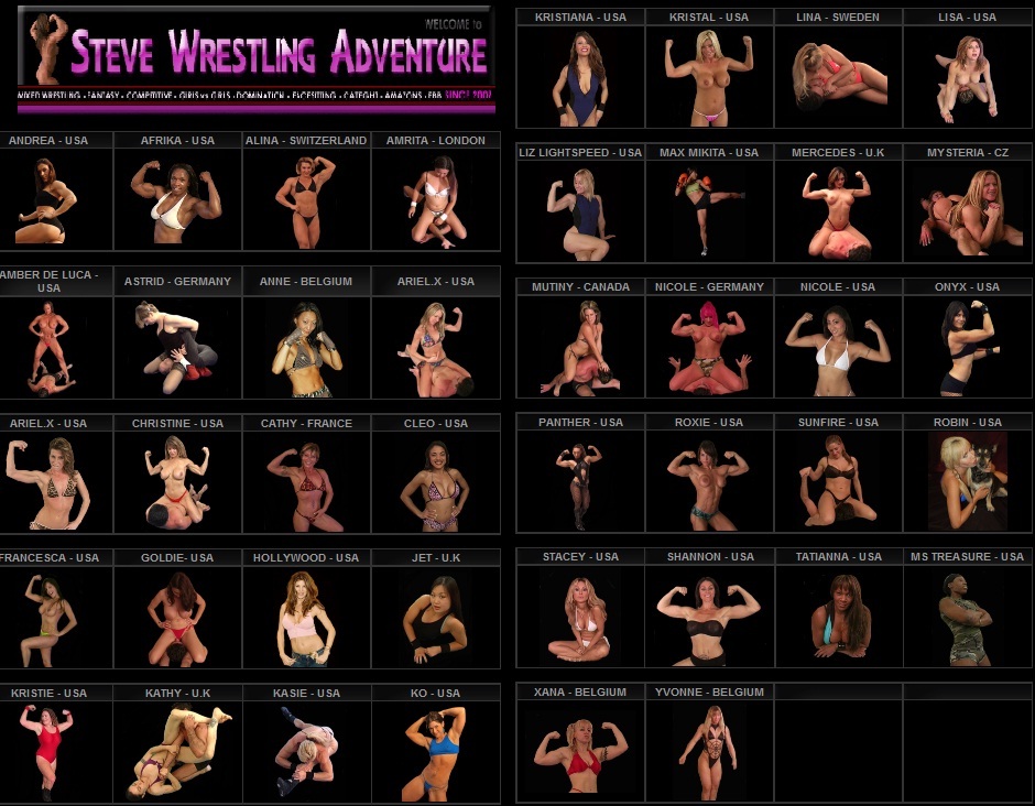 [Stevewrestlingadventure.com]    (146  ) / stevewrestlingadventure.com (stevewrestlingadventure) [2007 ., Mixed Wrestling, Femdom, CamRip]
