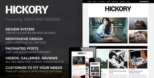 Nulled Hickory v2.0.5 - Themeforest WordPress Magazine Theme  