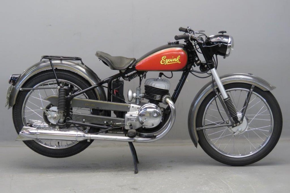 Старинный мотоцикл  Eysink Koerier 1952