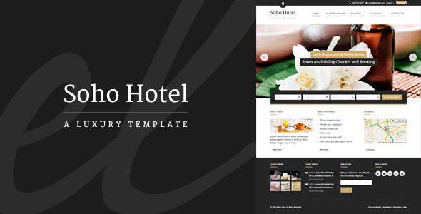Nulled ThemeForest - Soho Hotel v1.9.7 - Responsive Hotel Booking WP Theme