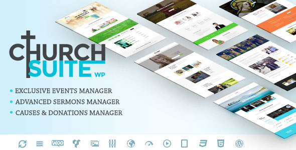 Nulled ThemeForest - Church Suite - Responsive WordPress Theme