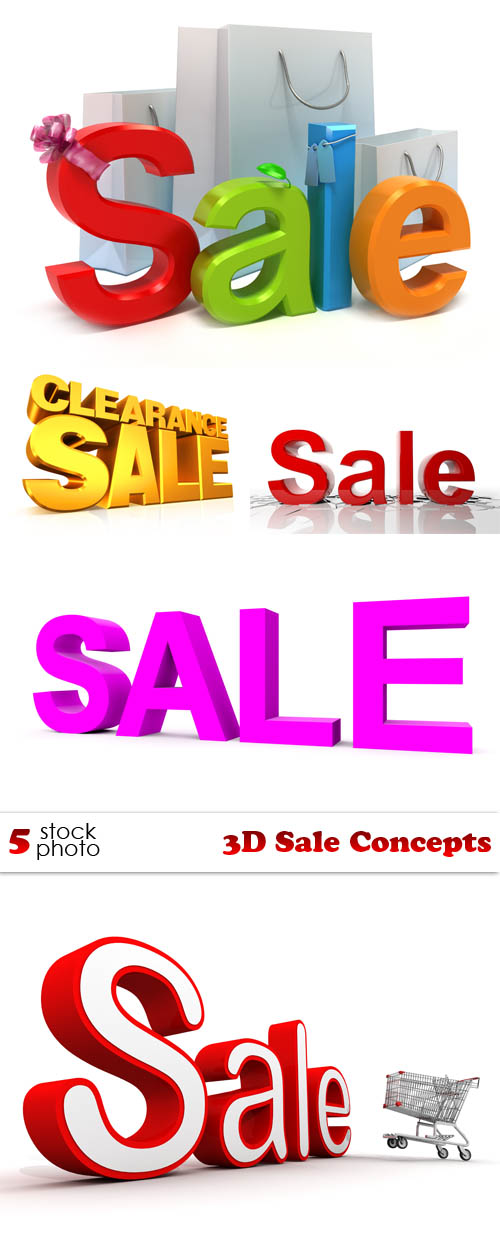 Photos - 3D Sale Concepts