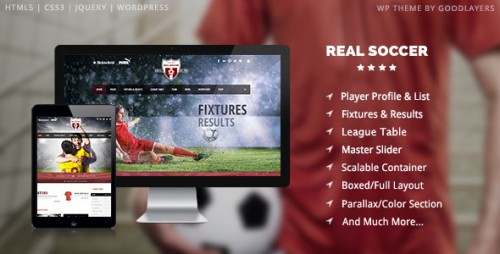 [GET] Nulled Real Soccer v1.06 - Sport Clubs Responsive WP Theme download