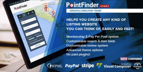 [nulled] Point Finder v1.6.4.7 - Versatile Directory and Real Estate pic