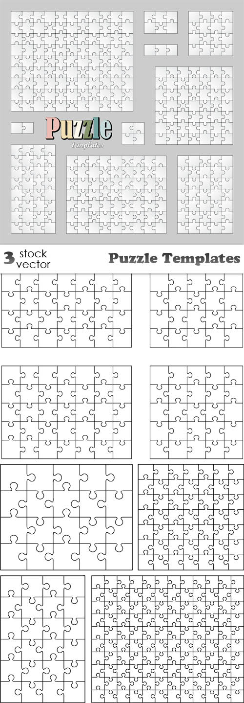 Vectors - Puzzle Templates