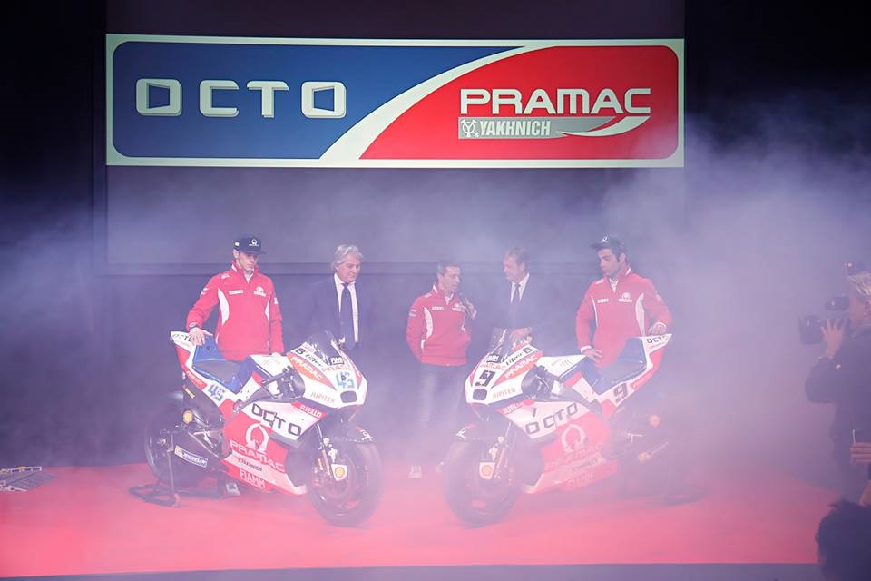Презентация команды Octo Pramac Yakhnich Ducati (фото)