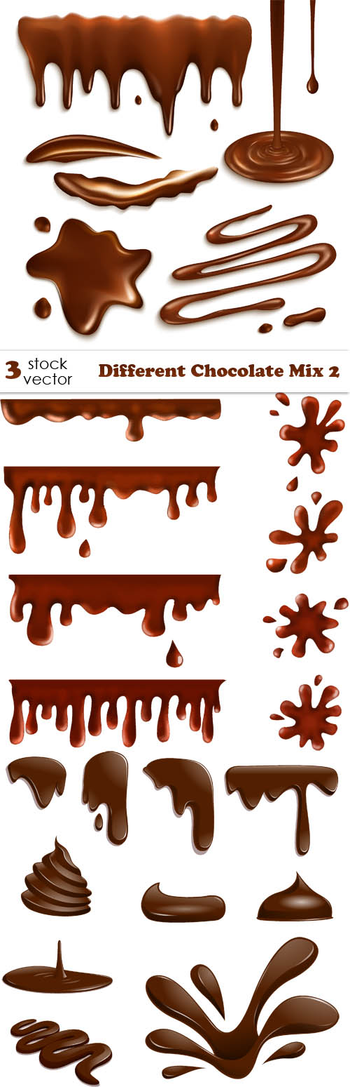 Vectors - Different Chocolate Mix 2