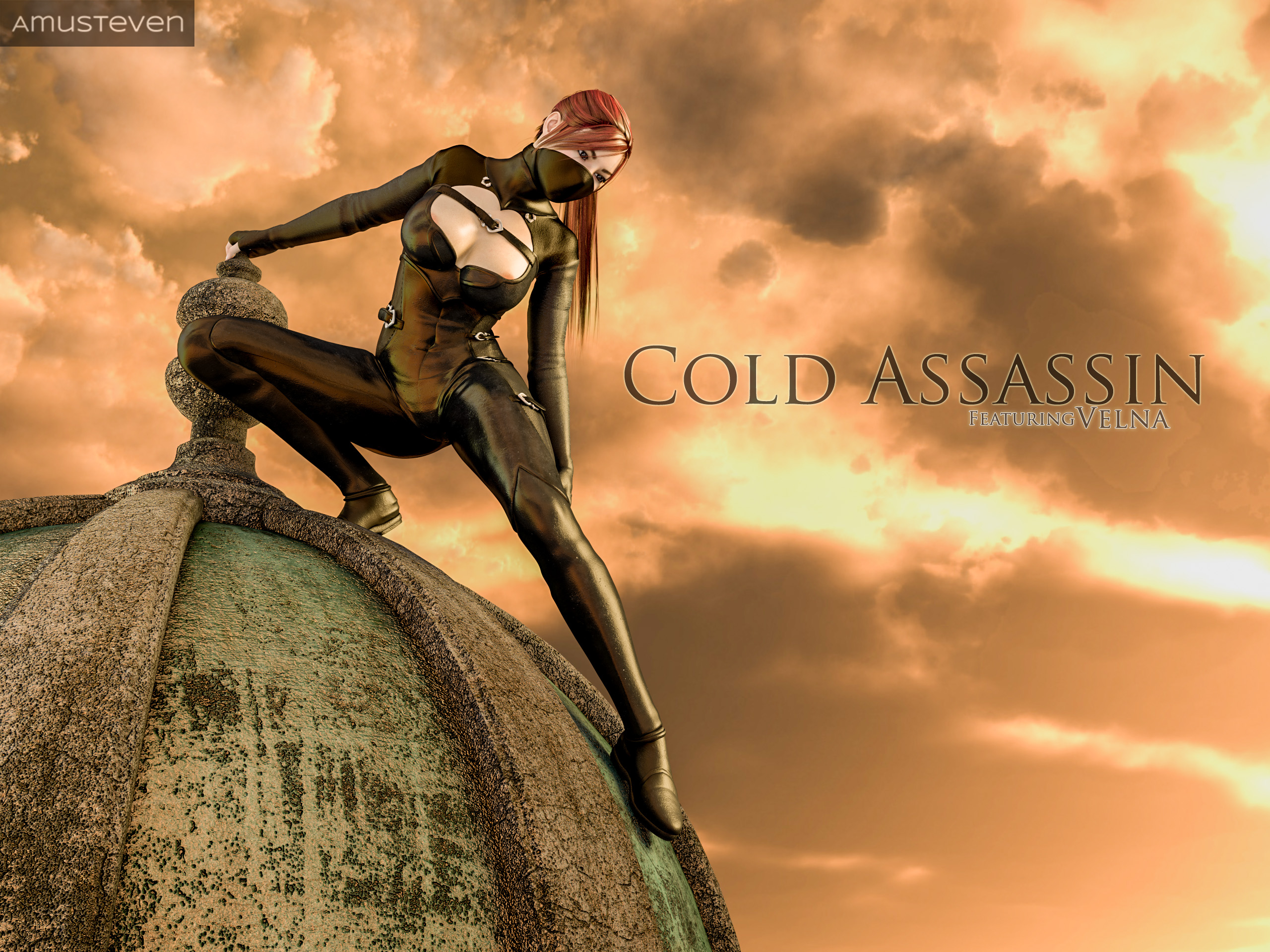 Affect3D - Amusteven - Cold Assassin Comic