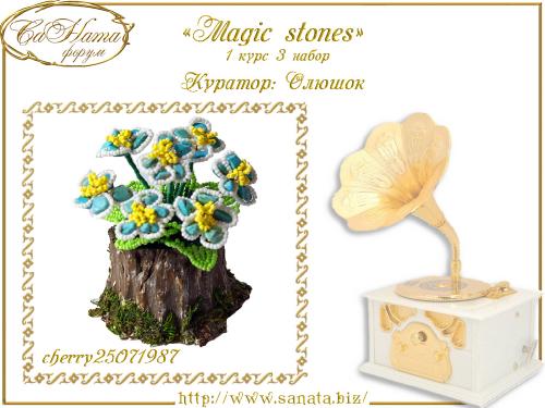 Лучшая работа Факультета "Magic stones"  6c0f4b07a597e04a4a0fbbbcb3feca00