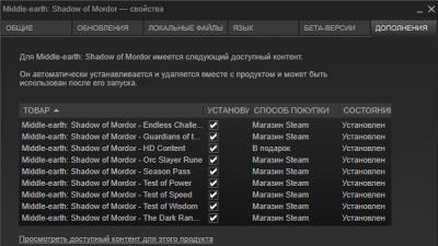 Middle-earth: Shadow of Mordor Premium Edition + DLC (2014/Rus/Eng/PC) RePack by 