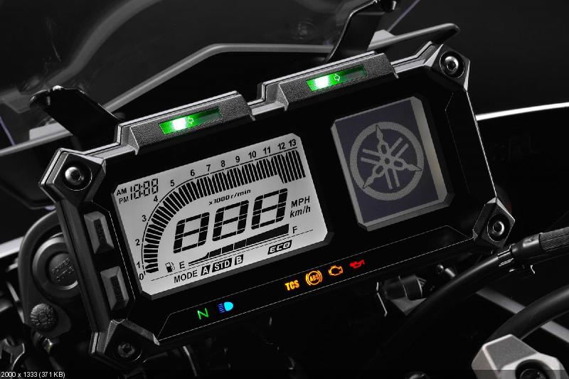 Новый мотоцикл  Yamaha MT-09 Tracer 2015