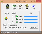 Ultrasurf 14.05. Скриншот №1