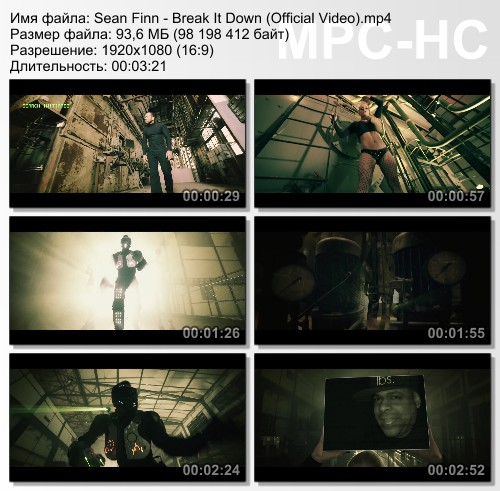 Sean Finn - Break It Down (2014) HD 1080