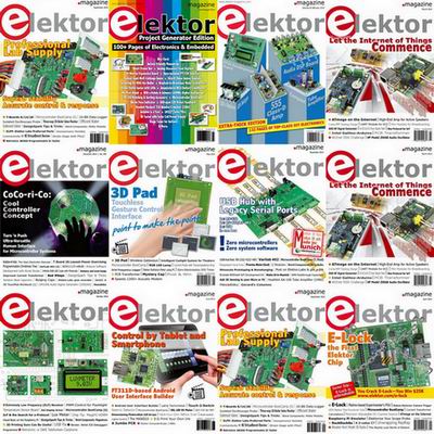 Elektor Electronics №1-12 (January-December 2014) USA. Архив 2014