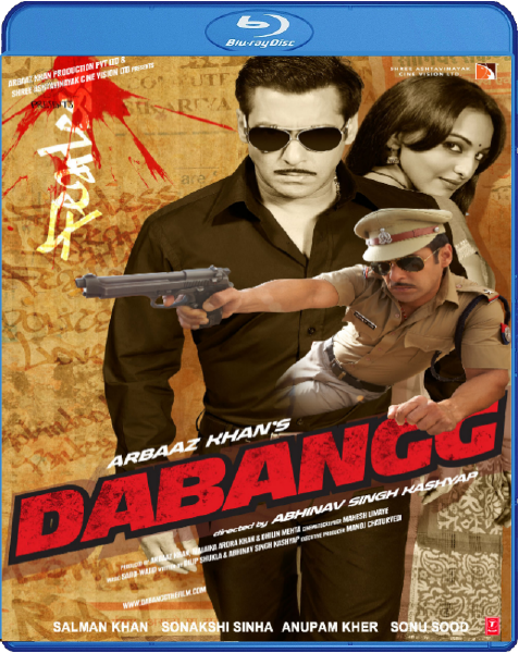 Dabangg (2010) Hindi 1080p-720p-480p BluRay x264 AAC 5.1 ESubs Full Bollywood Movie